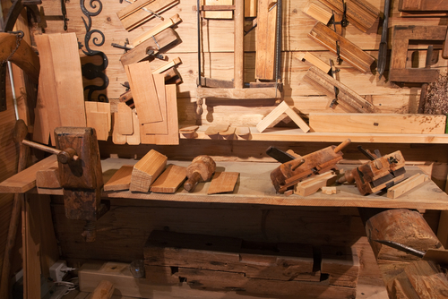 wooden workshop